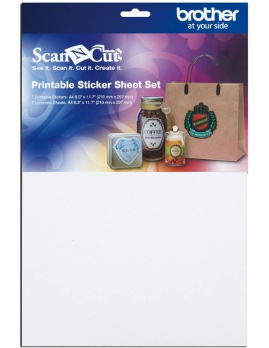 Brother ScanNCut Printable Sticker Sheet Kit