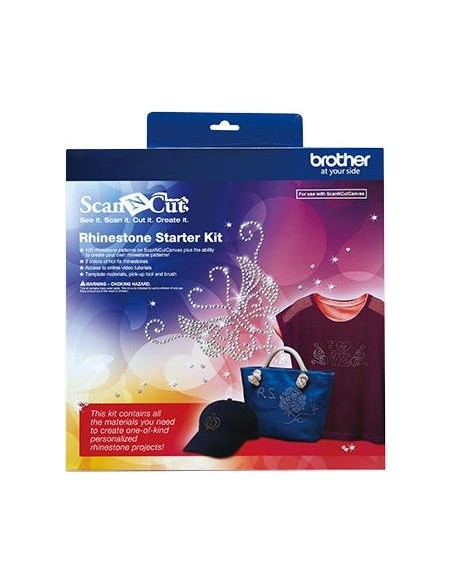 Kit de Inicio para Pedrería strass para Brother ScaNCut