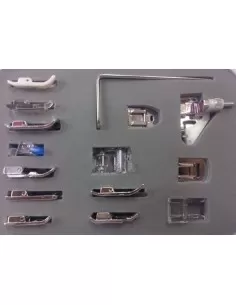 15 Pieces Sewing Machines Deluxe Feet Set Singer - 1 2