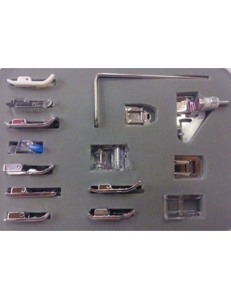 15 Pieces Sewing Machines Deluxe Feet Set