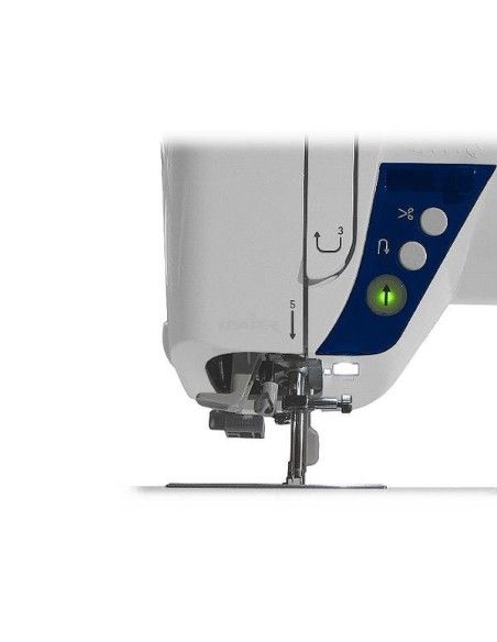 Macchina per Cucire Juki HZL-G220 | Pulsanti Start/Stop Affrancatura Rasafilo e Cursore velocità