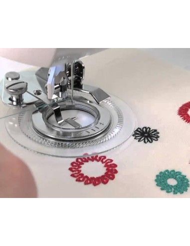 Piedino Flower Stitch per Macchine da Cucire | Dai sfogo alla tua creatività e realizza decorazioni uniche 