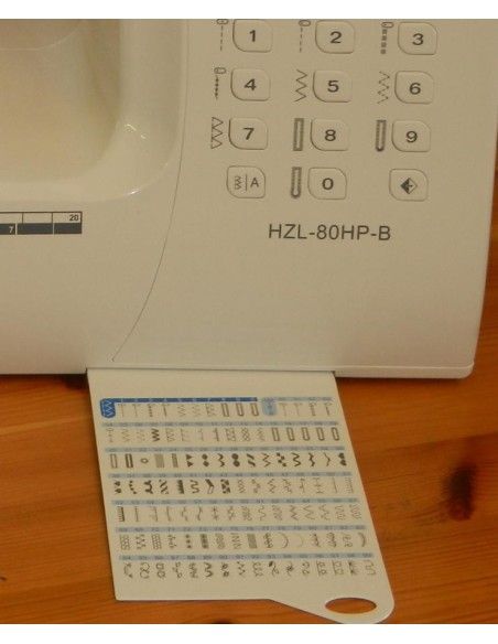 Macchina per Cucire Juki HZL-80H | 11 tipi di occhielli Rammendo Travetta Punti a croce e a giorno