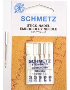 Aghi Schmetz Embroidery per Macchine da Cucire