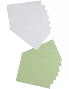 Kit Fogli Adesivi Stampabili Mini per Macchine da Taglio Brother ScanNCut 2