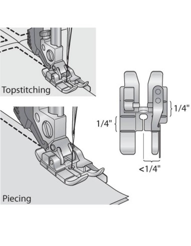 Pfaff Sewing Machines Quilting Foot with Guide
