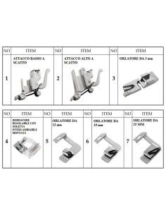 Kit Pies Dobladilladores y Tira de Bies regulable para Máquinas de Coser 2