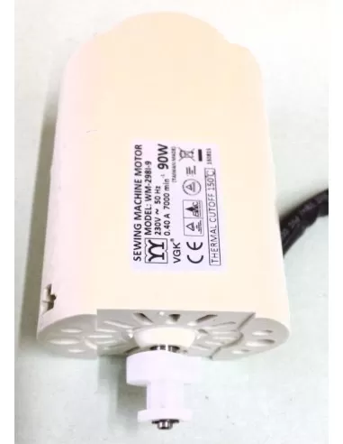 Motore 90W con puleggia per cinghia dentata stretta tipo XXL per Macchine da Cucire