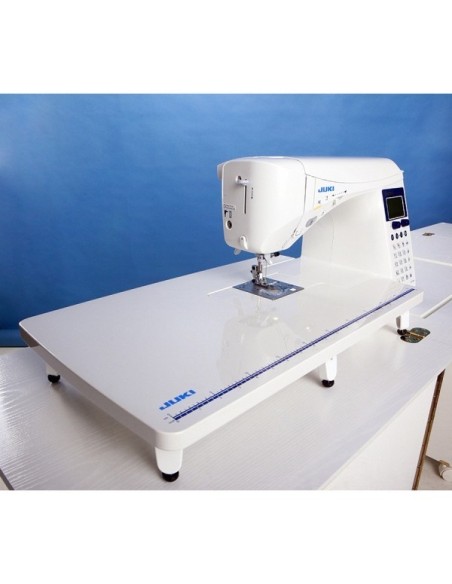 Il tavolo quilting è adatto alle Macchine da Cucire Juki Serie F-G-DX e permette di ampliare il piano di lavoro