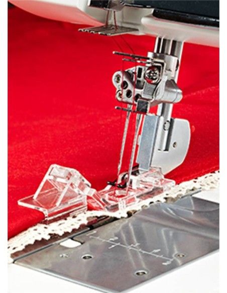 Piedino per unire e piegare bordi per Punto Copertura Singer Pfaff Husqvarna