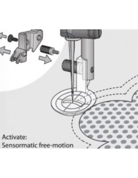 Pfaff Sewing Machines Free-motion Echo Quilting Foot