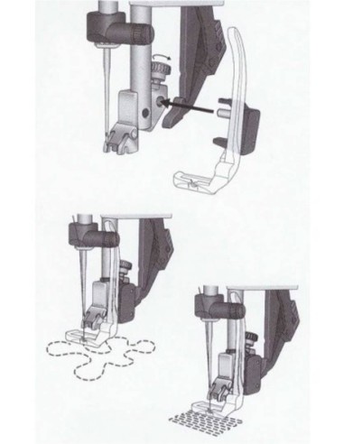 Pfaff Sewing Machines Free-motion Darning foot