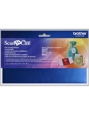 Brother ScanNCut Blue Foil Transfer Sheets
