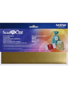 Foglio di Trasferimento Metallico Oro Brother ScanNCut