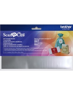 Brother ScanNCut Silver Foil Transfer Sheets