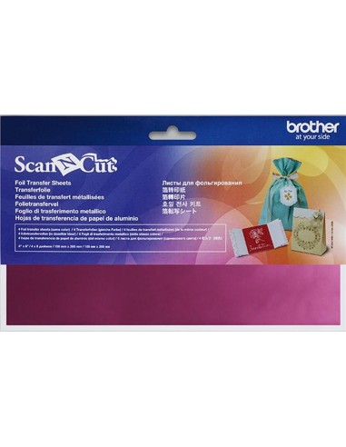 Brother ScanNCut Pink Foil Transfer Sheets