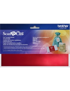 Brother ScanNCut Red Foil Transfer Sheets