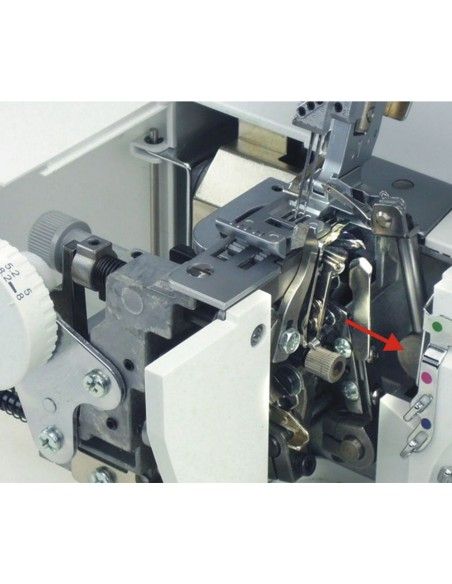 Tagliacuci Punto Copertura Necchi NCV10A | Infilatura semplificata con apertura entrambi coperchi