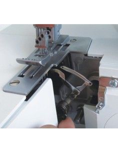 Necchi NC10 coverstich machine also performs chain stitch 2