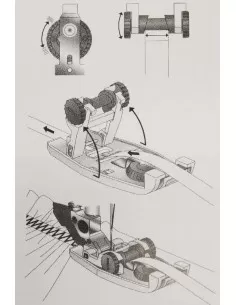 Pfaff Sewing Machines Elastic Foot with IDT 2