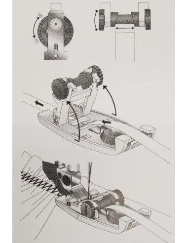 Pfaff Sewing Machines Elastic Foot with IDT