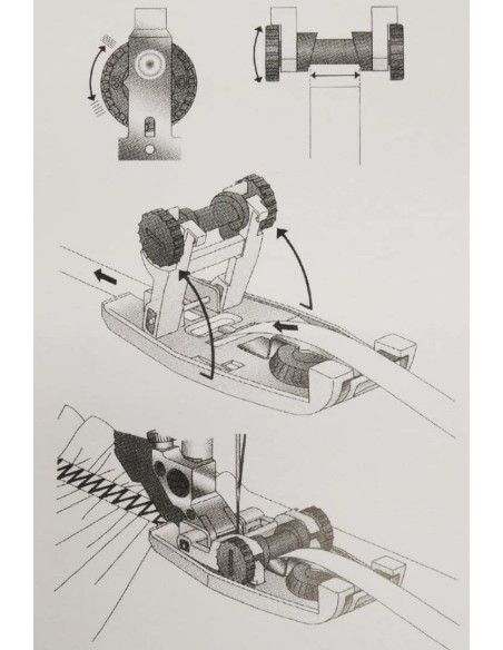 Pfaff Sewing Machines Elastic Foot with IDT