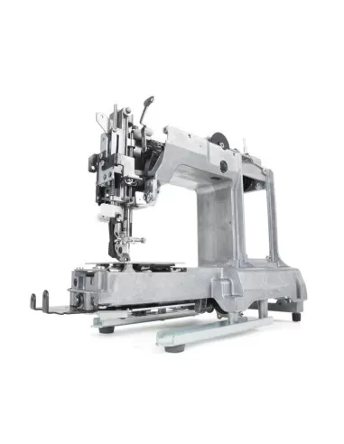 The full metal frame inside the Singer Featherweight C240 Sewing Machine 