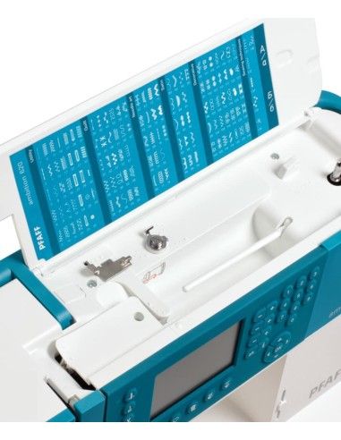 La tabella punti della Pfaff Ambition 620 con i suoi fantastici 136 programmi