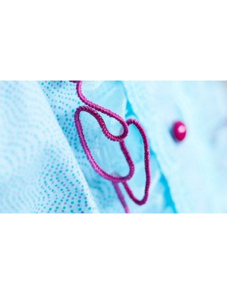 Corded Wavy Edge Foot Overlockers Juki