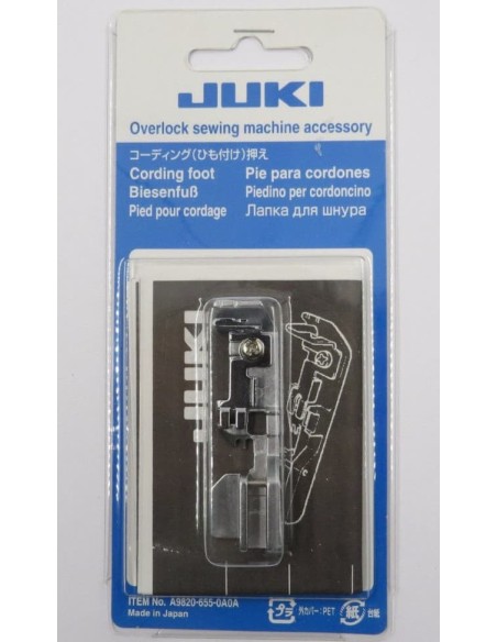 Corded Wavy Edge Foot Overlockers Juki