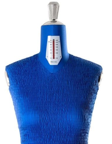 Easy visual size setting for the Adjustable Female Tailoring Mannequin plus size 46-58