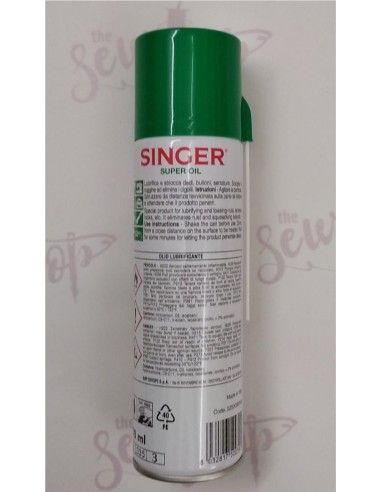 Olio Spray Singer per Macchine da Cucire