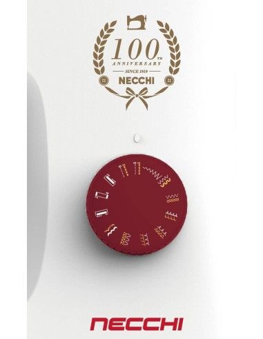 Le Macchine da cucire Necchi K417A montano un selettore punti soft-touch