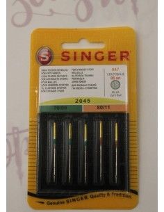 Singer 2045 Stretch Needles for knit fabrics fit all home Sewing and Overlockers Machines