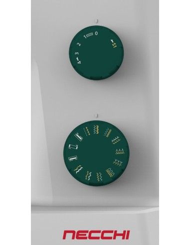 Selettore punti e ampiezza cucitura della macchina per cucire Necchi Q421A