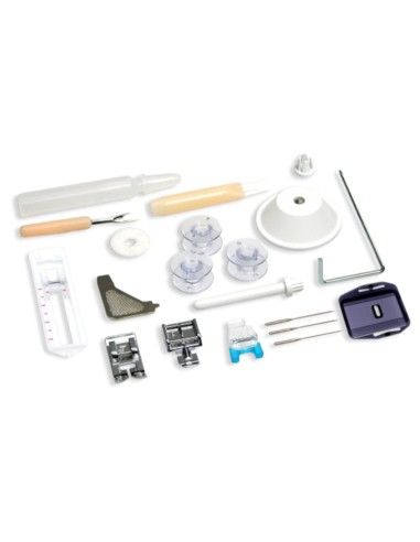 Gli accessori in dotazione con la Necchi K408A