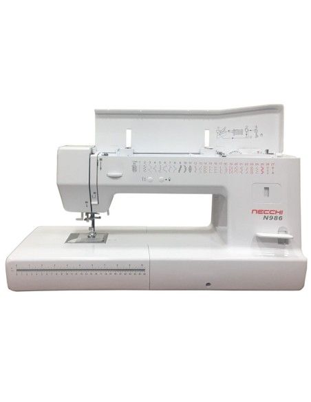 Necchi N986 mechanical sewing machine with 31 cm of space to the right of the needle