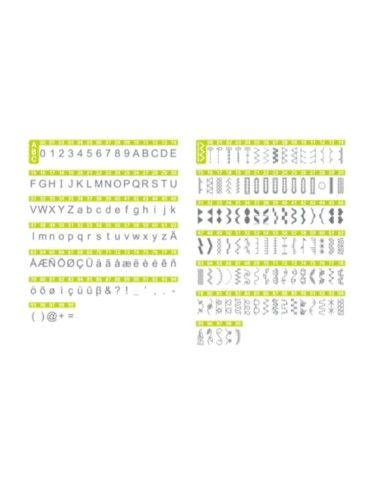Necchi NC102D con 200 programmi che includono 8 asole e 1 font alfanumerico