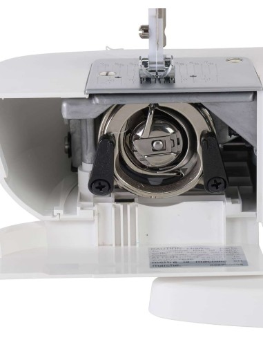 La macchina per cucire Singer M1605 monta crochet e portaspola in acciaio