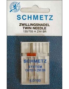 Schmetz Sewing Machines Twin Needle 6/100