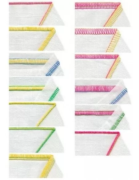 Tagliacuci Singer S0105 - Tabella delle cuciture realizzabili