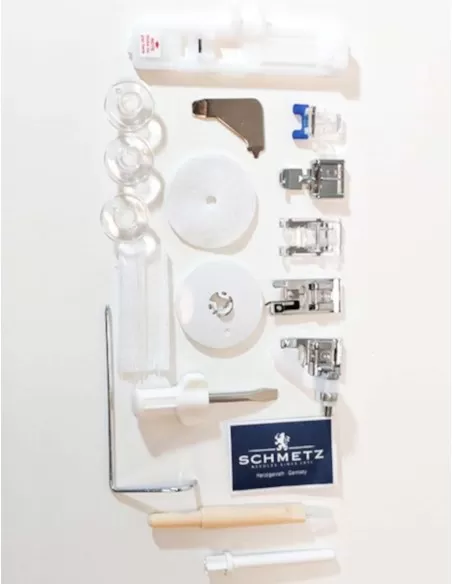 Ampia dotazione di accessori per la Necchi Logica NCH01AX