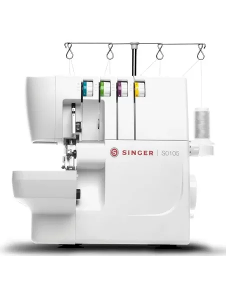 Singer S0105 taglia cuce di nuova generazione con led sui crochet per infilatura semplificata
