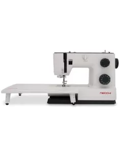 La mesa extensible de base ideal para acolchar se incluye con la máquina de coser Necchi Q132A