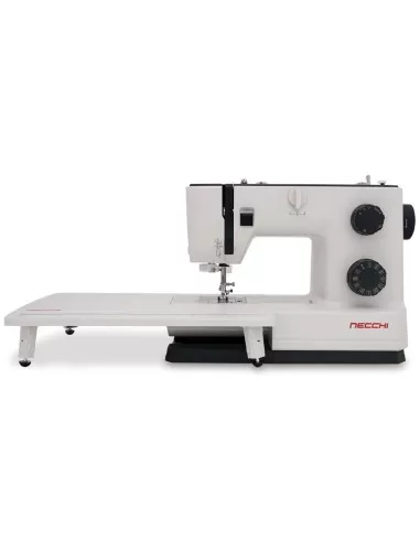 La table d'extension de base idéale pour le quilting est incluse avec la machine à coudre Necchi Q132A