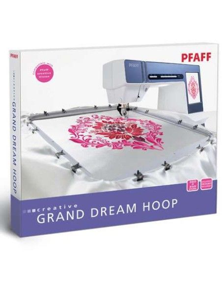 Pfaff Creative 4.5 con unità ricamo tra le più grandi sul mercato, fino a 360x350 mm