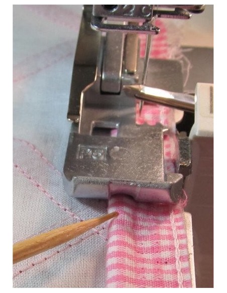 Piedino Cordonatore per Tagliacuci Necchi | Applicare cordoncini professionalmente