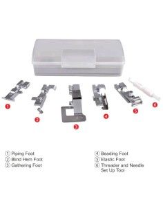 5 Feet Set Necchi Overlockers Necchi - 1