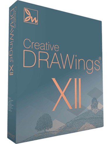 Software per qualsiasi macchina da ricamo Creative Drawings 12 consente risultati professionali ad un costo contenuto.