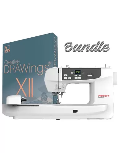 Con la Necchi NCH05AX e il software Creative 12 niente più limiti alla tua fantasia